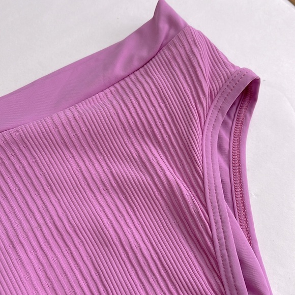 L Space Bikini Womens Frenchi Pink Bitsy Cut Swim Bottom Small - Picture 9 of 9